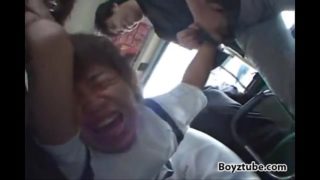 Japanese Boy Attacked on the Bus