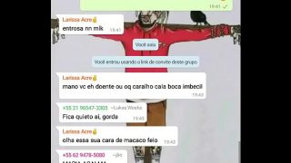 Preto africano cabeçudo entrosando e acaba estrupando gorda no grupo do zipzop